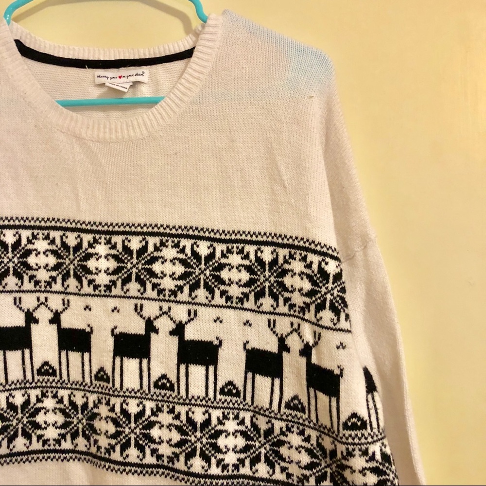 “Christmas sweater season all year long”